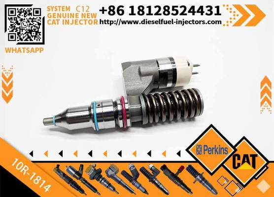 New Common Rail Fuel Injector 212-3467 212-3468 10R-1256 10R-1814 2123467 2123468 10R1256 10R1814 for C12 C10 Diesel Engine