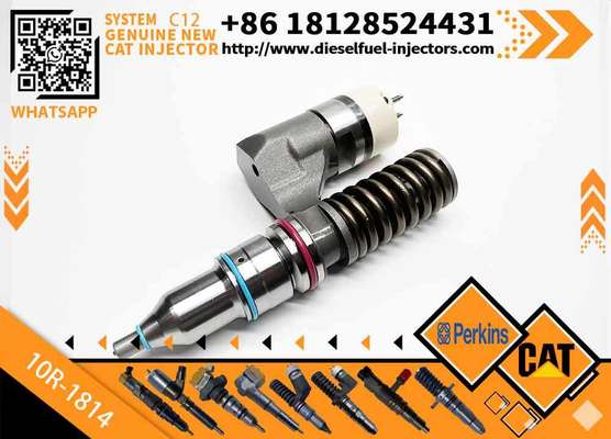 New Common Rail Fuel Injector 212-3467 212-3468 10R-1256 10R-1814 2123467 2123468 10R1256 10R1814 for C12 C10 Diesel Engine