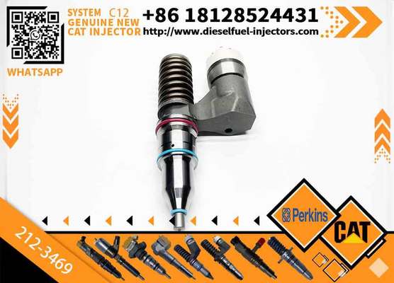 New Condition C12 Engine Diesel Fuel Injector 10R-0961 212-3469 203-3464 317-5279 350-7555 for Excavator Parts