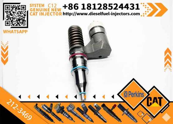 New Condition C12 Engine Diesel Fuel Injector 10R-0961 212-3469 203-3464 317-5279 350-7555 for Excavator Parts