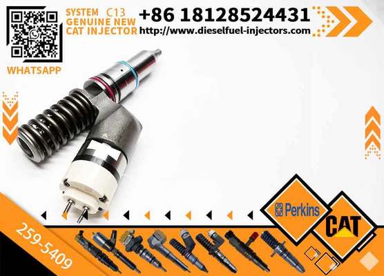 Diesel Fuel Injector 253-0608 259-5409 Injection Valves for Cat C11 C13 Excavator 345C 345D 349D