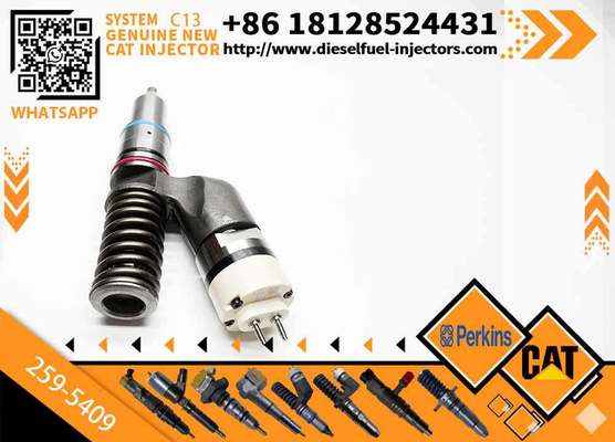 Diesel Fuel Injector 253-0608 259-5409 Injection Valves for Cat C11 C13 Excavator 345C 345D 349D