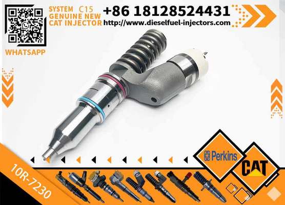 Fuel Injector 291-5911 10R-7230 CA2915911 Fits For Caterpillar CAT Tractor 631K 637K 657G Engine C18 C15