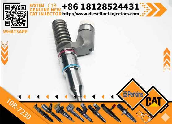 1pcs Fuel Injector 291-5911 10R-7230 CA2915911 Fits For Caterpillar CAT Tractor 631K 637K 657G Engine C18 C15 C9