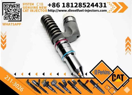 Excavator Accessories Fuel Injector 211-3026 10R-0724 10R-9787 for CAT C18 C11 C10 for Construction Machinery