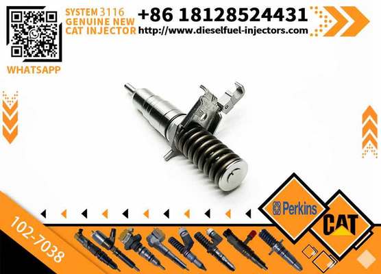 Best Quality Excavator Parts Diesel Fuel Injector 102-7038 1027038 for CAT Engine 3116