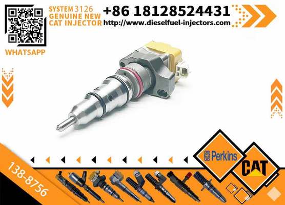 Excavator Injector 138-8756 1388756 for 3126 Engine Parts Diesel Nozzle Assembly