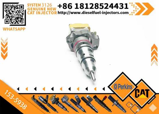Excavator Injector 153-5938 1833645C1 for 3126 Engine Parts Diesel Nozzle Assembly Auto Parts