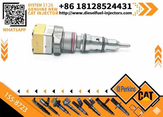 Best Quality Excavator Engine Parts Diesel Fuel Injector 155-8723 1558723 for CAT 3126 Engine