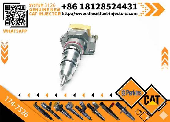 Common Rail Diesel Injector 174-7526 Excavator Parts Fuel Injectors 1747526 for CAT