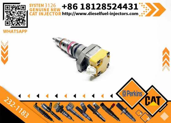 New Standard Fuel Injector Assembly 232-1183 2321183 for CAT Engine 3412 Series