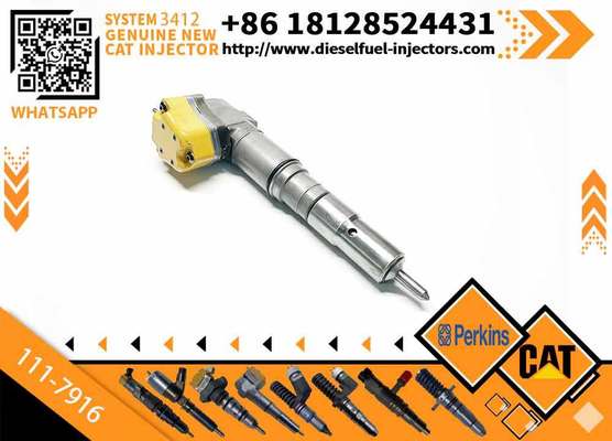 111-7916 New High Quality Factory Price Common Rail Fuel Injector 153-5938 1535938 for Caterpillar 3412 Engine