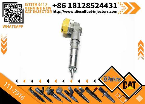 111-7916 New High Quality Factory Price Common Rail Fuel Injector 153-5938 1535938 for Caterpillar 3412 Engine
