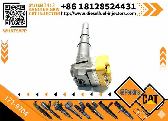 3412 Diesel Engine Parts Fuel Injector 1719704 for CAT Excavator Injector 171-9704