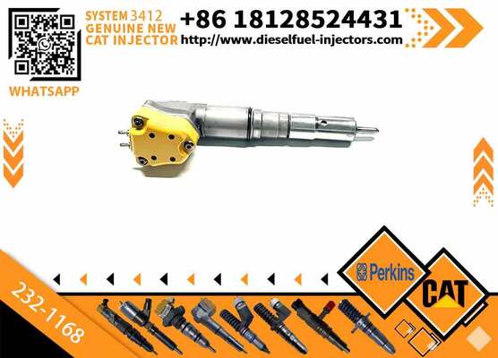 Diesel Fuel Injector 153-5938 232-1168 156-3895 204-2467 232-1167 173-4059 for Caterpillar CAT Engine 3412E 3412 Tractor