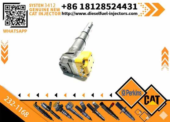 Diesel Fuel Injector 153-5938 232-1168 156-3895 204-2467 232-1167 173-4059 for Caterpillar CAT Engine 3412E 3412 Tractor