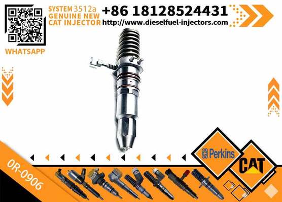 4P-9075 4P9075 Common Rail Fuel Injector 0R-3051 0R-0906 Diesel Injection Valves for CAT 3512 3516 3508