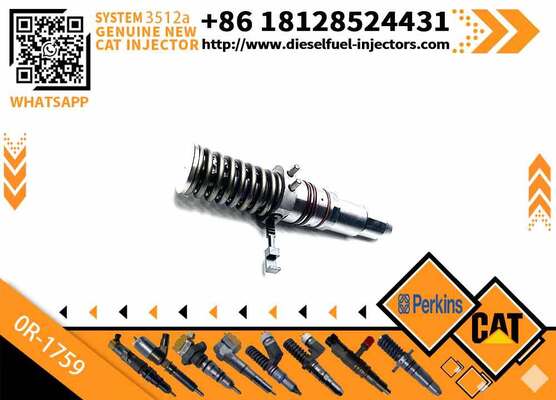 Excavator Injector 0R-1759 Diesel Fuel Injector 0R1759 for CAT C3500 Series Engine