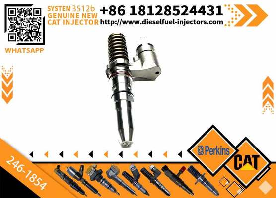 Common Rail Diesel Injector 246-1854 Excavator Parts Fuel Injectors 2461854 for CAT 3500B