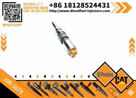 Diesel Fuel Injector 20R-5078 Excavator Injector 20R5078 for CAT C7.1 Series Engine