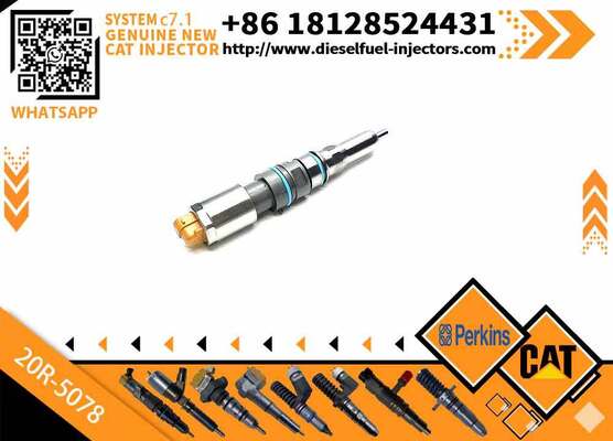 Diesel Fuel Injector 20R-5078 Excavator Injector 20R5078 for CAT C7.1 Series Engine
