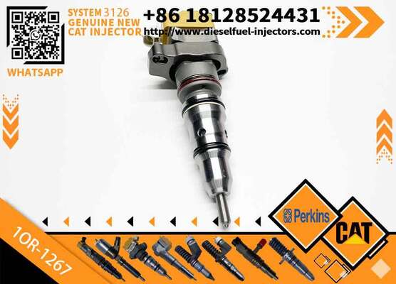 New Diesel Engine Injector 1OR-1267 188-1320 10R-9237 173-9379 10R-0781 4CR0197 156-8895 for Caterpillar C3126 Common Rail Steel