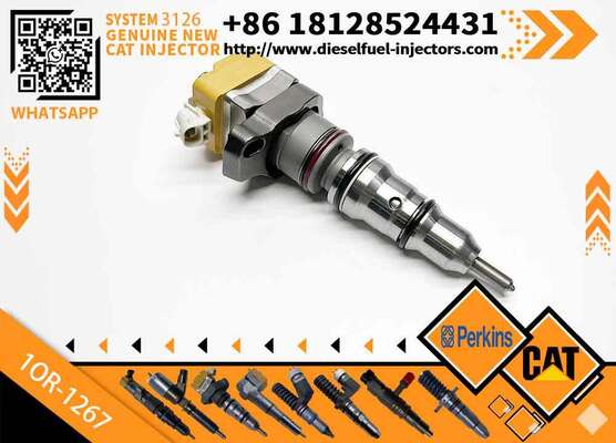 New Diesel Engine Injector 1OR-1267 188-1320 10R-9237 173-9379 10R-0781 4CR0197 156-8895 for Caterpillar C3126 Common Rail Steel