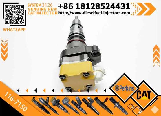 Manufacturer's stock suitable for 3126 excavator engine parts injector assembly 116-7150 178-0199