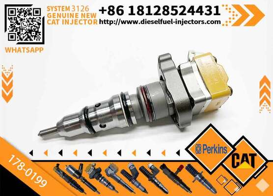 Diesel Fuel Injector for Engine 10R-0782 178-0199 3126E 3126B Excavator 322C 325C M325C Diesel Engine Parts 10R-0782 Injector