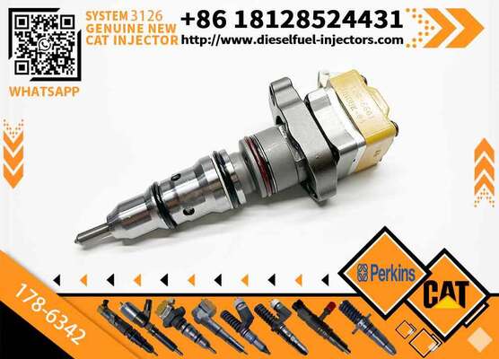 Applicable to CAT 3126B diesel Engine Fuel Injectors 178-6342, 171-9710, 10R-9348, and Excavator Fuel Injectors 128-6601