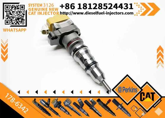 Applicable to CAT 3126B diesel Engine Fuel Injectors 178-6342, 171-9710, 10R-9348, and Excavator Fuel Injectors 128-6601