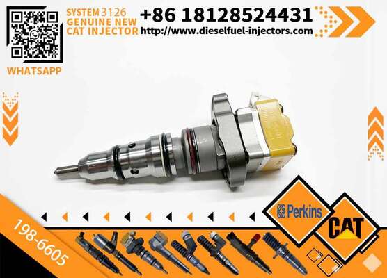 Reman Fuel Injector 128-6601 198-6605 178-0199 1286601 1986605 1780199 for C-aterpillar CAT C7 Excavator 3126B/E 322C 325C Engine