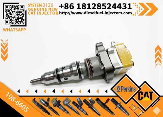Reman Fuel Injector 128-6601 198-6605 178-0199 1286601 1986605 1780199 for C-aterpillar CAT C7 Excavator 3126B/E 322C 325C Engine