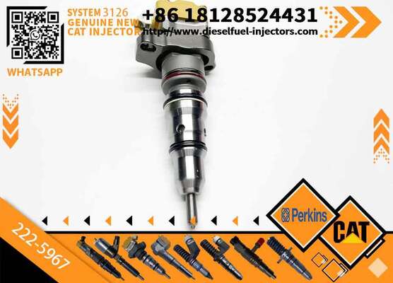 3126B 3126E Engine Spare Parts Fuel Injector 222-5967 173-4059 0R-9349 for TRUCK 3126E 3126