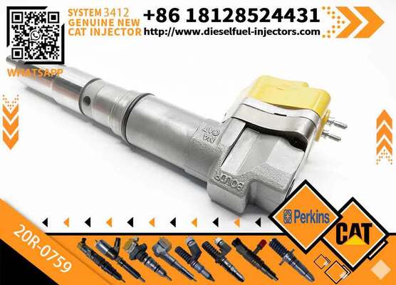 CAT 3412 Truck Engine Fuel Injector 198-4752 104-3377 20R-0759 for Spray Valve System Spare Parts