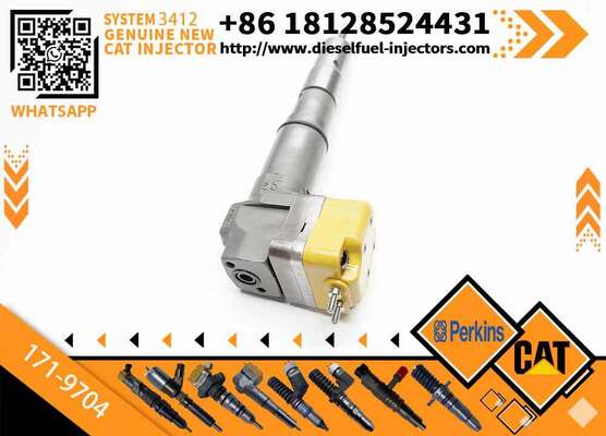 1563895 1697408 Engine Parts Fuel Injector 156-3895 169-7408 171-9704 for 3412 1719704 Engine