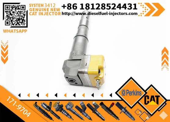 1563895 1697408 Engine Parts Fuel Injector 156-3895 169-7408 171-9704 for 3412 1719704 Engine