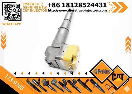 Excavator Engine Parts Fuel Injector 173-9268 138-8756 198-7912 155-1819 232-1168 232-8756 for 3412E 3408 Diesel Fuel