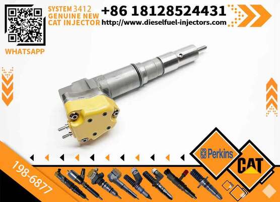 PINDUN High Quality Stainless Steel Diesel Injector Assembly for Engine 3412E Model Numbers 198-6877 204-2467 232-1170 232-1175