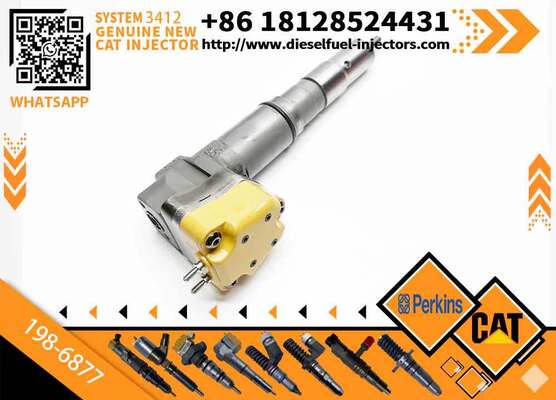 PINDUN High Quality Stainless Steel Diesel Injector Assembly for Engine 3412E Model Numbers 198-6877 204-2467 232-1170 232-1175