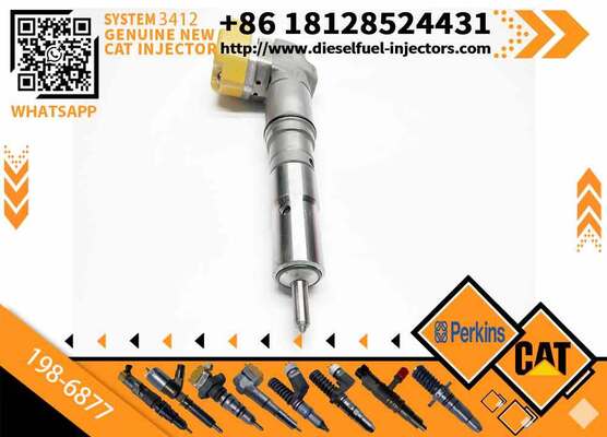 PINDUN High Quality Stainless Steel Diesel Injector Assembly for Engine 3412E Model Numbers 198-6877 204-2467 232-1170 232-1175
