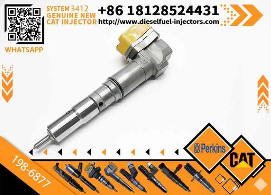PINDUN High Quality Stainless Steel Diesel Injector Assembly for Engine 3412E Model Numbers 198-6877 204-2467 232-1170 232-1175