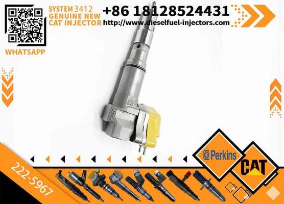 High Quality Excavator Parts 222-5967 Fuel Injector 2225967 0R-9349 10R9238 0R9349 10R-9238 Fits CAT 3126E 5110B 3126B Series