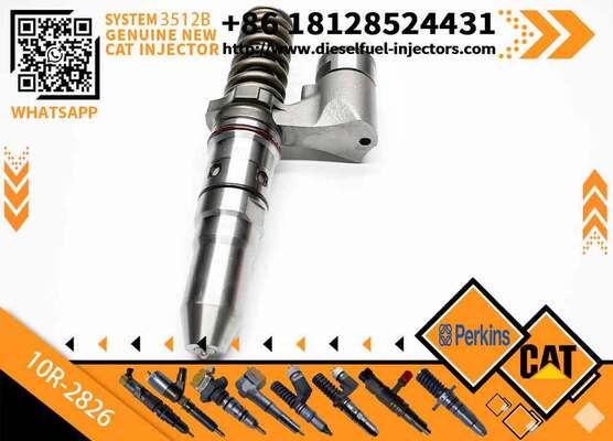 Common Rail Fuel Injector 249-0746 10R-2826 10R-2827 CAT 3512B Injector for C-aterpillar Machinery Diesel Engine Parts
