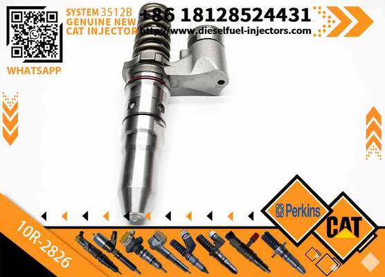 Common Rail Fuel Injector 249-0746 10R-2826 10R-2827 CAT 3512B Injector for C-aterpillar Machinery Diesel Engine Parts