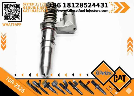 Common Rail Fuel Injector 249-0746 10R-2826 10R-2827 CAT 3512B Injector for C-aterpillar Machinery Diesel Engine Parts