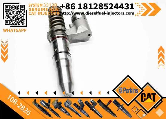 Common Rail Fuel Injector 249-0746 10R-2826 10R-2827 CAT 3512B Injector for C-aterpillar Machinery Diesel Engine Parts