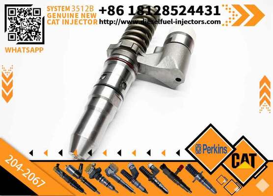 Excavator Parts 3512B Diesel Engine New Fuel Injector 204-2067 229-1631 245-8272 246-1854 250-1311 for Excavator