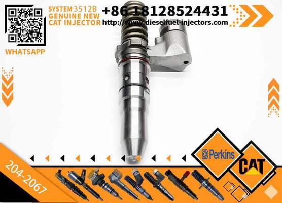 Excavator Parts 3512B Diesel Engine New Fuel Injector 204-2067 229-1631 245-8272 246-1854 250-1311 for Excavator
