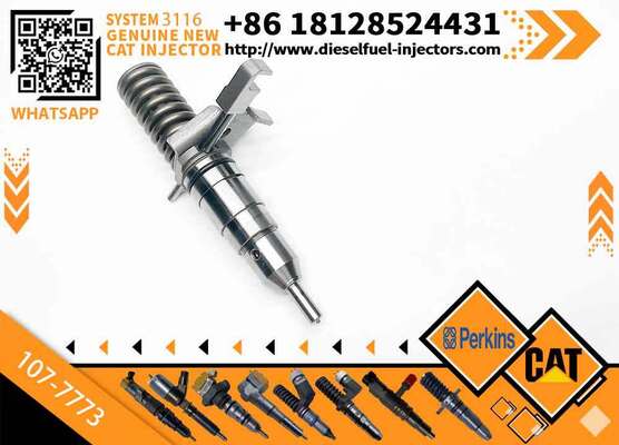 RUIPEI 107-1230 107-7732 107-7773 Fuel Injector for 3114 3116 Engine Excavator Loader Generator